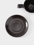 Чашка с блюдцем «Черепашка», 13×13×7 см, керамика, тёмно-коричневая 10485206