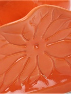 Салфетница «Цветок», 12×5×10 см, керамика, оранжевая 10485208