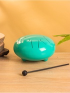 Глюкофон - музыкальный инструмент, 16×16×8 см, нержавеющая сталь, зелёный - Фото 3