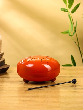 {{photo.Title}} {{photo.Alt || photo.Description || 'Сувенирный музыкальный инструмент «Глюкофон», 16×16×8 см, нержавеющая сталь, красный, МИКС'}}