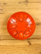 Сувенирный музыкальный инструмент «Глюкофон», 16×16×8 см, нержавеющая сталь, красный, МИКС - Фото 3