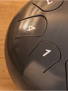 Глюкофон - музыкальный инструмент, 16×16×8 см, нержавеющая сталь, тёмно-серый - Фото 4