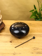 Сувенирный музыкальный инструмент "Глюкофон" нерж. сталь, 16х16х8 см, цв. чёрный матовый 10485473 Сувенирный музыкальный инструмент "Глюкофон" нерж. сталь, 16х16х8 см, цв. чёрный матовый 10485473