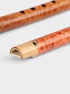 Сувенирный музыкальный инструмент "Флейта" бамбук, цв. коричневый, 30х2х2 см - фото 809609434