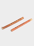 Сувенирный музыкальный инструмент "Флейта" бамбук, цв. коричневый, 30х2х2 см - фото 809609430