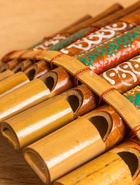 Сувенирный музыкальный инструмент «Флейта Пана», 11×20×3 см, бамбук - Фото 5