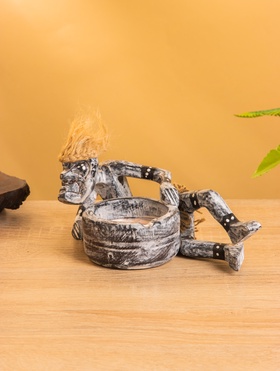 Сувенир «Абориген попрошайка», 17×10×8 см, дерево 10485691