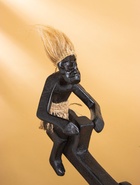 Сувенир «Аборигены на качелях», 33×8×22 +/- 2 см, дерево 10485715 - фото 16494484