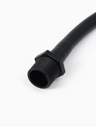 Насадка для анального душа, гибкая, софт-силикон, 50×1.2 см, черный - Фото 2