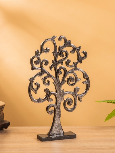 Панно «Древо», 30×20×1 см, чёрное