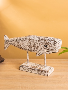 Сувенир на подставке «Кашалот», 40×10×23 см, дерево 10616246