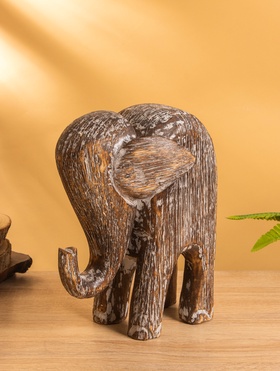 Набор сувенирный «Слоники», h=32 см, h=26 см, h=20 см, дерево, коричневый