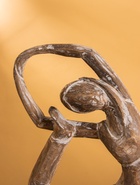 Сувенир «Йога», 27×10×33 см, дерево, коричневый 10616278 - фото 16511689