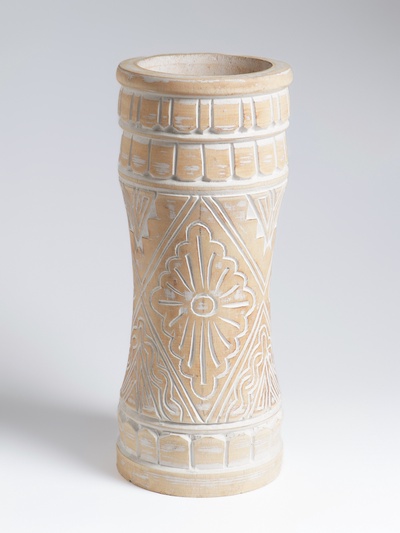 Ваза интерьерная, 15×15×35 см, дерево