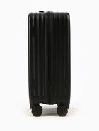 Чемодан на колёсах маленький 44 л (S), на молнии, кодовый замок, 4 колеса, чёрный - Фото 5