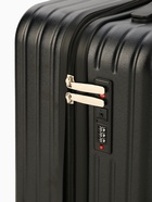 Чемодан на колёсах маленький 44 л (S), на молнии, кодовый замок, 4 колеса, чёрный - Фото 9