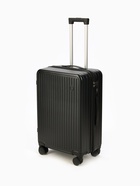 Чемодан на колёсах средний 74 л (М), на молнии, кодовый замок, 4 колеса, чёрный - Фото 2