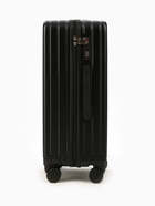 Чемодан на колёсах средний 74 л (М), на молнии, кодовый замок, 4 колеса, чёрный - Фото 3