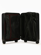 Чемодан на колёсах средний 74 л (М), на молнии, кодовый замок, 4 колеса, чёрный - Фото 7