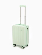 Чемодан на колёсах маленький 44 л (S), на молнии, кодовый замок, 4 колеса, светло-зелёный - Фото 2