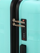 Чемодан на колёсах маленький 68 л (М), на молнии, кодовый замок, 4 колеса, бирюзовый - фото 42823586