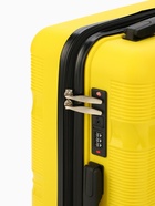 Чемодан на колёсах маленький 44 л (S), на молнии, кодовый замок, 4 колеса, жёлтый - Фото 9