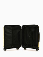 Чемодан на колёсах маленький 44 л (S), на молнии, кодовый замок, 4 колеса, жёлтый - Фото 7