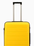 Чемодан на колёсах большой 111 л (L), на молнии, кодовый замок, 4 колеса, жёлтый - Фото 6