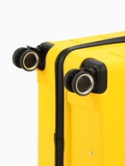 Чемодан на колёсах большой 111 л (L), на молнии, кодовый замок, 4 колеса, жёлтый - Фото 8