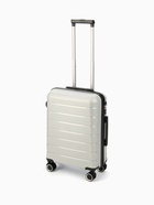 Чемодан на колёсах маленький 44 л (S), на молнии, кодовый замок, 4 колеса, серый - Фото 2