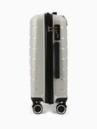 Чемодан на колёсах маленький 44 л (S), на молнии, кодовый замок, 4 колеса, серый - Фото 3