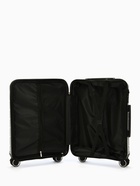 Чемодан на колёсах маленький 44 л (S), на молнии, кодовый замок, 4 колеса, серый - Фото 7