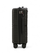 Чемодан на колёсах маленький 44 л (S), на молнии, кодовый замок, чёрный - Фото 3