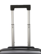 Чемодан на колёсах маленький 44 л (S), на молнии, кодовый замок, чёрный - Фото 6