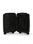 Чемодан на колёсах маленький 44 л (S), на молнии, кодовый замок, чёрный - Фото 9