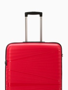 Чемодан на колёсах большой 111 л (L), на молнии, кодовый замок, 4 колеса, алый - Фото 6