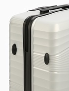 Чемодан на колёсах большой 111 л (L), на молнии, кодовый замок, 4 колеса, светло-серый - Фото 10