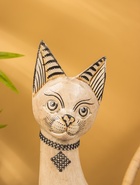 Сувенир «Кошка», белая, 60×12×6 см, дерево, МИКС 10879353 - фото 16815534