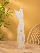 Сувенир «Кошка», белая, 60×12×6 см, дерево, МИКС 10879353 - фото 16815536