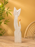 Сувенир «Кошка», белая, 60×12×6 см, дерево, МИКС 10879353 - фото 16815527