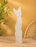 Сувенир «Кошка», белая, 60×12×6 см, дерево, МИКС 10879353 - фото 16815530