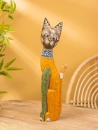 Сувенир «Кошка», 60×14×6 см, дерево, коричневый, МИКС 10879354 - фото 16815561