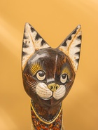 Сувенир «Кошка», 60×14×6 см, дерево, коричневый, МИКС 10879354 - фото 16815566