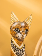 Сувенир «Кошка», 60×14×6 см, дерево, коричневый, МИКС 10879354 - фото 16815569