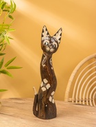 Сувенир «Кошка», 60×14×6 см, дерево, коричневый, МИКС 10879354 - фото 16815570