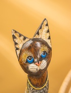 Сувенир «Кошка», 60×14×6 см, дерево, коричневый, МИКС 10879354 - фото 16815548