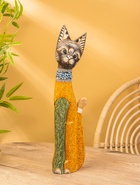 Сувенир «Кошка», 60×14×6 см, дерево, коричневый, МИКС 10879354 - фото 16815549