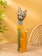 Сувенир «Кошка», 60×14×6 см, дерево, коричневый, МИКС 10879354 - фото 16815552