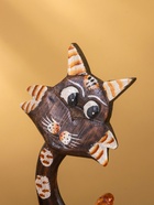 Сувенир на подставке «Киса», 25-27 см, дерево, МИКС - фото 53413589