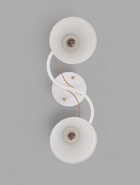 Люстра "Рина" 2хЕ27 40Вт бело-золотой нов 40х28 см 10890964